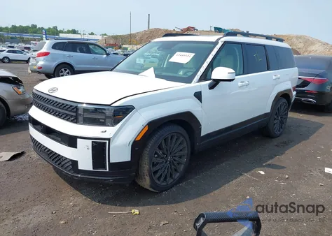 2025 Hyundai Santa Fe Calligraphy from USA, damaged, VIN 5NMP5DGLXSH102125